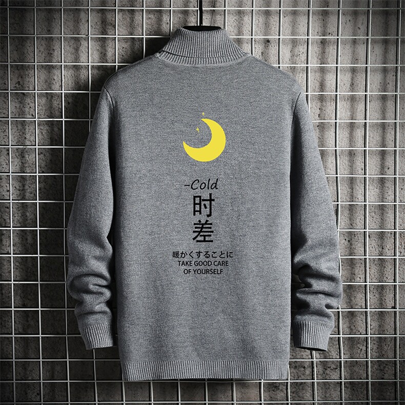 GM45047-P45加绒款-P65高领毛衣男士大码内搭毛线衣男针织衫男,男装针织衫/毛衣,电商A040A