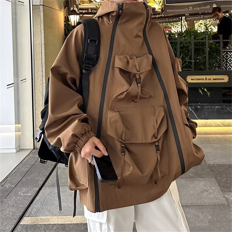 秋季青春流行男夹克文艺潮外套W123P85,男装夹克,星座1116-2