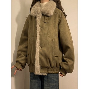 主推冬季新款宽松/座山雕加厚外套潮加厚棉衣XZ102B-1M803-P125图片