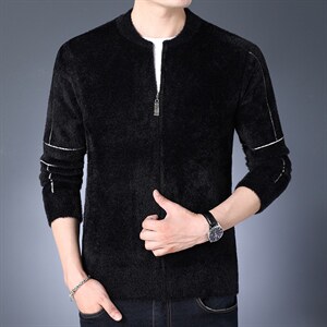BSS2293男式2023秋季新款针织开衫夹克商务休闲男装P102图片