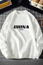 T4001-P25加绒P35简约帅气百搭长袖t恤男大码胖子卫衣薄外套，男装卫衣，电商A040A