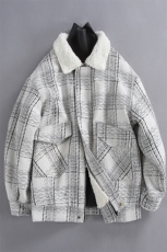 羊羔毛棉服男2025冬季新款休闲外套潮牌棉衣棉袄M613P120控158，男装棉衣，电商A157
