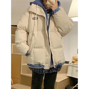 1506-1/MY881/P67休闲假两件连帽外套男潮高街学院风夹克男女同款图片