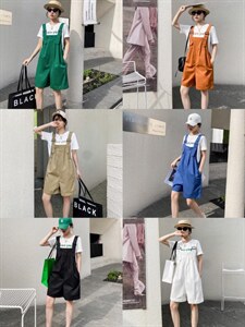 夏季新款背带裤 背带裙图片