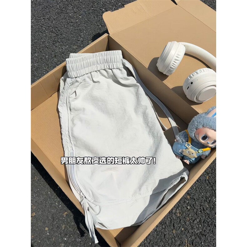 XZ809A/KKD01/P55/控68宽松设计感拉链休闲速干短裤,男装牛仔裤,星座809A(原222-1)
