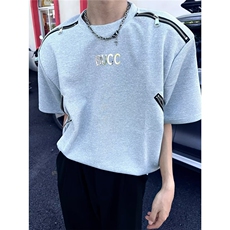 1506/QT5490/P39新款短袖t恤男夏季韩版潮流简约宽松休闲潮牌，男装T恤，星座1506