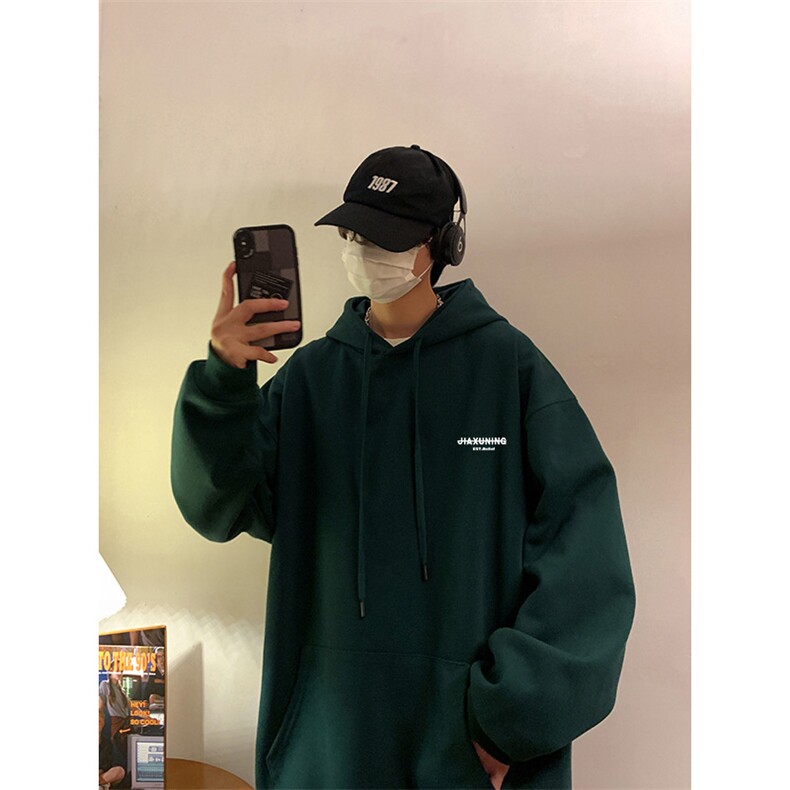 烫花大码340克重磅华棉复合休闲连帽卫衣W4319-P42【特价】,男装卫衣,电商A007