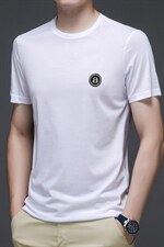 中青年男士短袖体T恤圆领薄款透气冰凉运动上衣服夏季时尚休闲P60，男装T恤，钱塘6003A(原)4033A