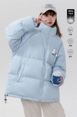 中性风新款冬季百搭潮流立领加厚印花羽绒服外套YR63003P225控298，男装羽绒服，电商A268