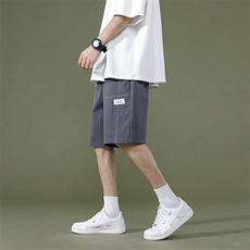 夏季新款短裤男宽松潮流港风百搭休闲五分裤运动短裤325-P20控48，男装休闲裤，星座717