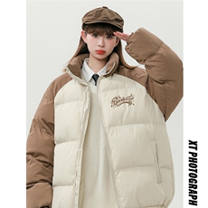 中性风新款冬季时尚百搭立领加厚潮流棉服外套MY66602P115控158，男装棉衣，电商A268