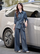 小香风套装女2025秋季新款高级感巨好看的大方得体职业穿搭一整套，女装套装/套裙，依路服饰