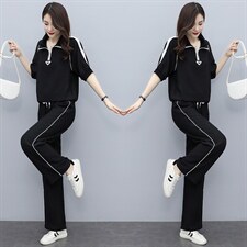 2023春季新款简约时尚休闲百搭气质减龄舒适显瘦两件套，女装套装/套裙，凯瑟曼