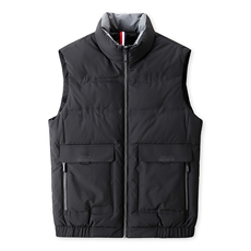 BZW2215钱塘2020-2百搭时尚休闲冬季厚款中年男士羽绒服马甲P160，男装羽绒服，钱塘207-2