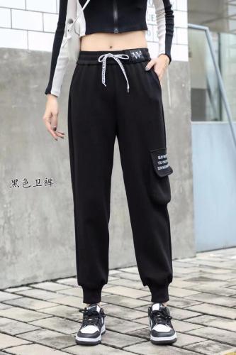 火爆口袋卫裤,女装休闲裤,菲库feiku