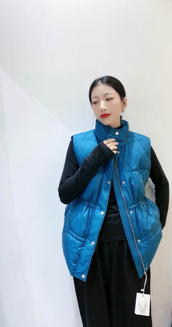现货欧货羽绒马甲，女装马甲，悠奈尔