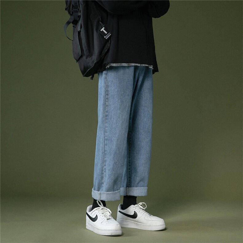 k1010-p45-控68M-5XL中性宽松大码牛仔裤cityboy,男装牛仔裤,星座116