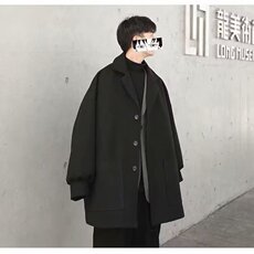 气质ins日系原宿文艺慵懒简约百搭中长款外套流行新款时尚潮流，女装短外套，星座1013-1
