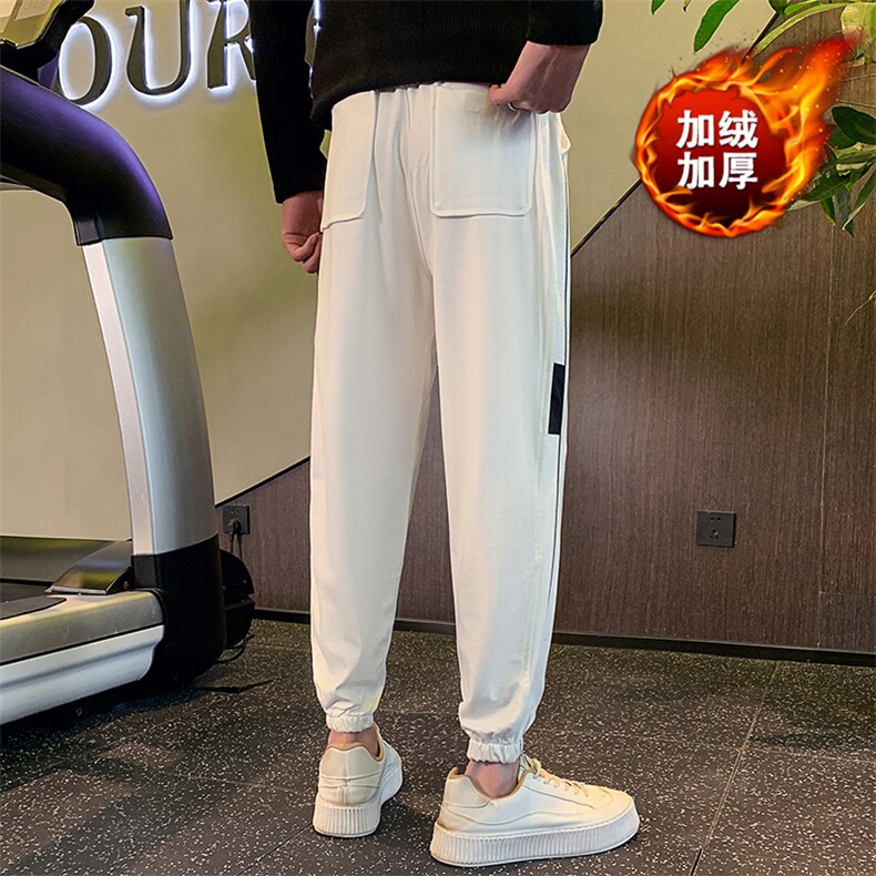 309A-2JR3212-P75常规P65韩版社会小伙束脚休闲裤男士店主风卫裤,男装休闲裤,星座313B-2(原星座309A-2)