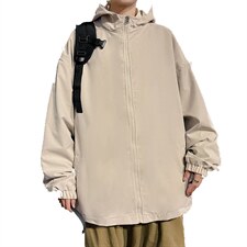 ！春秋新款港风休闲连帽夹克男宽松外套男装DJK200-P40,男装夹克,电商B371