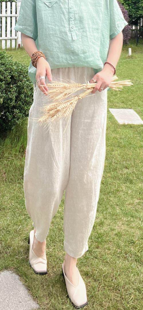 纯苎连衣裙小衫裤子裙子衬衣 时尚风 风淑女风休闲风，女装连衣裙，川哲