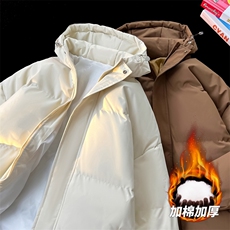 三防面料美式户外纯色百搭保暖连帽面包棉服袄子外套MY8555-P60特，男装棉衣，星座610（原A335）