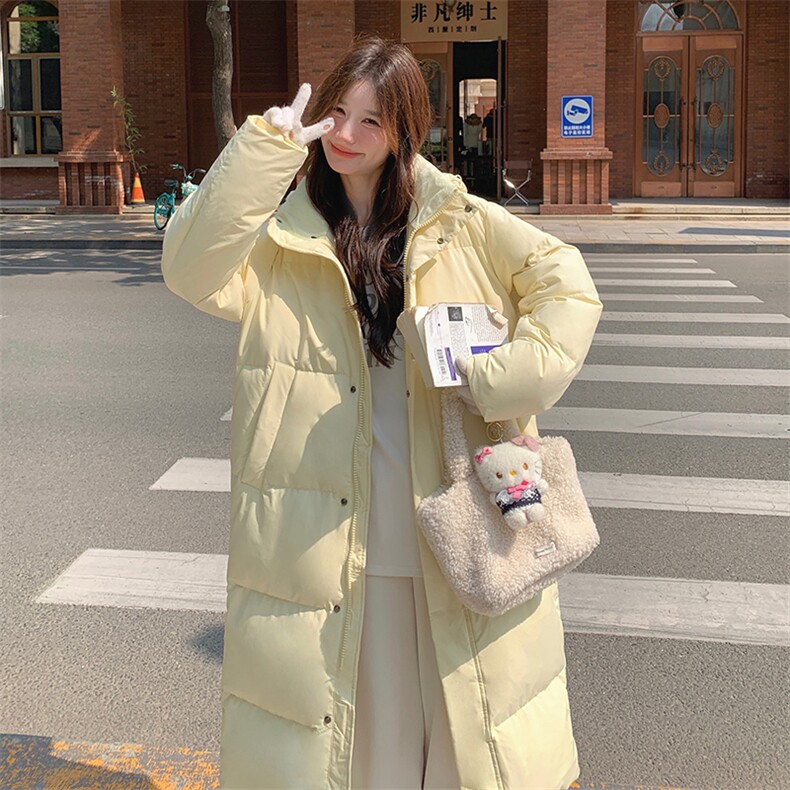 新款50绒黄色羽绒服2C309-8899P265K368图片