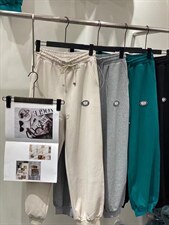 春装新款抽绳休闲卫裤，女装休闲裤，月光水岸