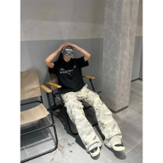【有货】美式复古迷彩裤男款春秋潮牌痞帅炸街裤子B0013LL-特P60，男装休闲裤，星座1007（原301D）