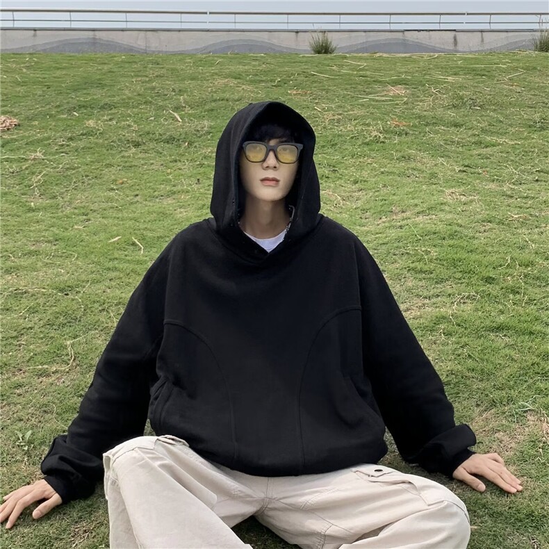 重磅卫衣男生2024年秋冬季美式痞帅帽衫衣服连帽外套男款2110P56,女装短外套,星座410-2