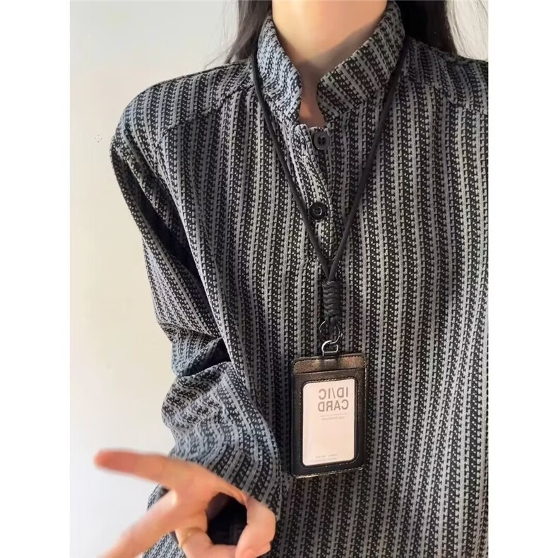 港风秋款男女立领卫衣鱼骨纹宽松休闲夹克外套WY0053P38,男装夹克,星座1013-1