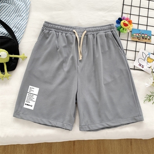 MK37045-P15 冰丝短裤男士大码宽松休闲五分裤男运动中裤图片