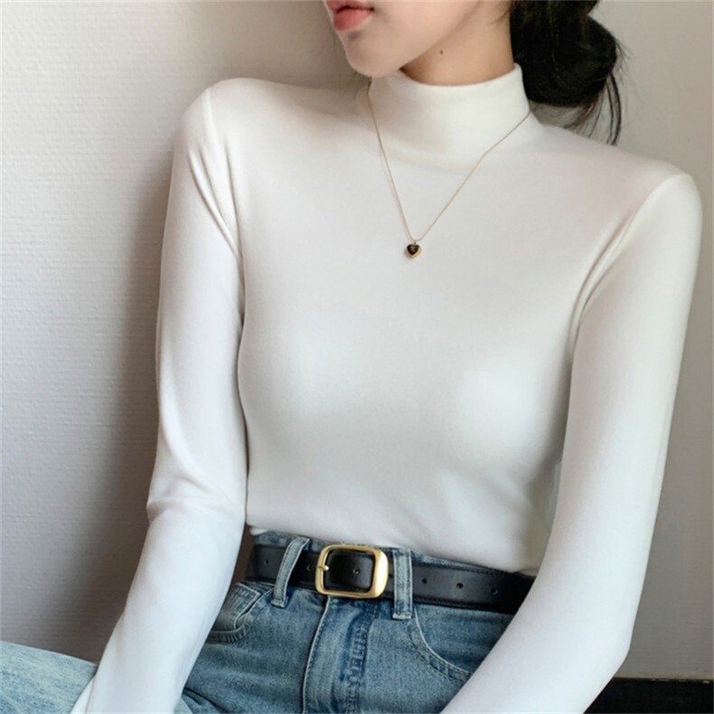 MN1009-P35秋冬高领新款德绒打底秋冬季保暖显瘦衣服外穿长袖上衣,男装T恤,星座617A-2