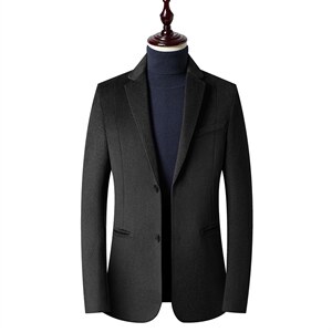 D2326冬季男士新款毛呢西服大衣羊毛外套呢子西装P300，男装西服，电商B360