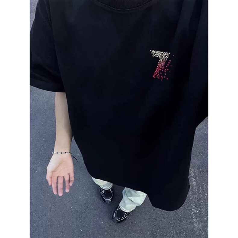 XZ809A/BBBT29/P20/控38重磅印花美式复古圆领T恤,男装T恤,星座809A(原222-1)