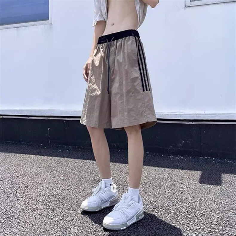 美式速干短裤男夏季薄款透气五分裤宽松大码休闲运动裤XK01,男装牛仔裤,星座1116A（原606A-3）