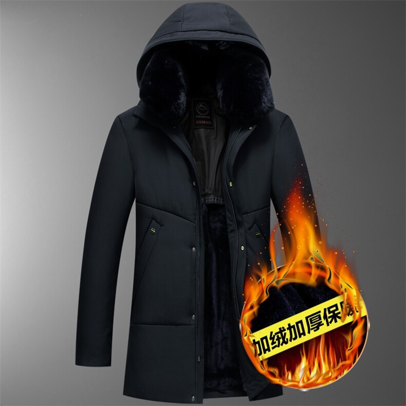 2020冬季中老年新款棉袄8827/P140老人可脱帽子可脱毛领棉服男,男装棉衣,星座1216（原钱塘722）