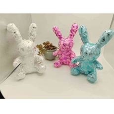 七寸亮片兔,晓童毛绒玩具 七寸亮片兔,晓童毛绒玩具