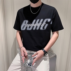 TX26-P48夏季T恤男短袖半截袖新款男装上衣痞青年半袖-黑2控68，男装T恤，电商D327