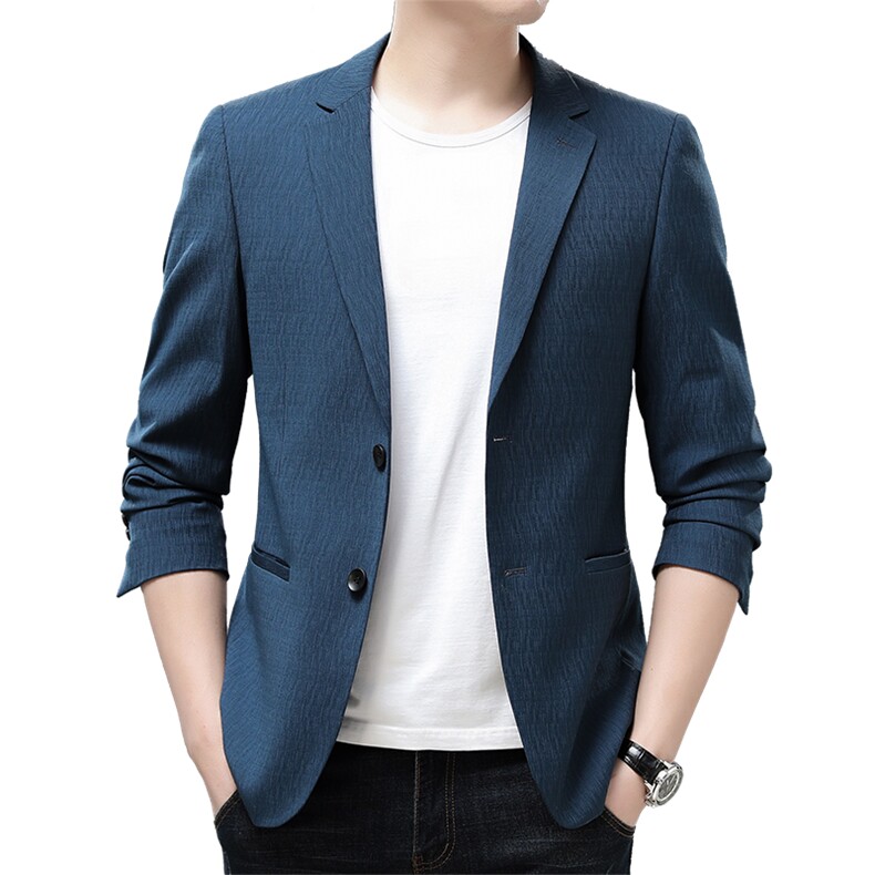 DW23165春季新款西装男西服简约外套西服商务休闲小西装单西P150,男装西服,电商B360