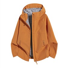 新款户外运动登山情侣款多色连帽工装冲锋衣软壳外套CF2618-特P50，男装夹克，星座1403A