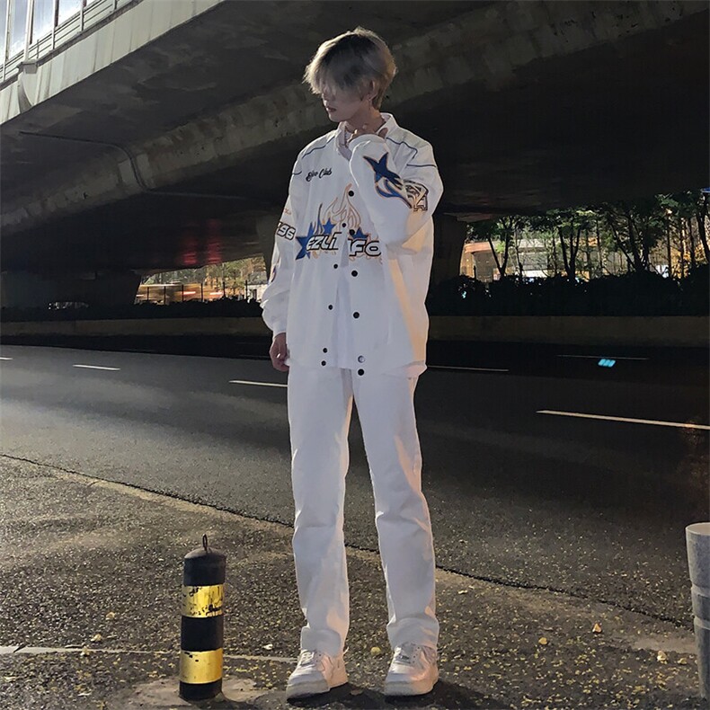 cleanfit弹力纯白色牛仔裤KZ01-P55,男装牛仔裤,星座310A-4