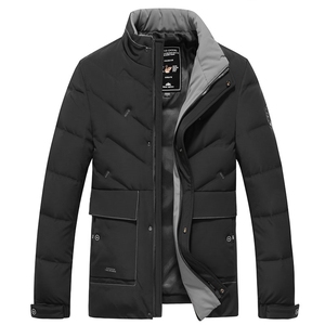 B21005钱塘2020-3基础款男士羽绒服数据好80白鸭绒P225图片