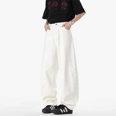 2025秋季新款丝滑面料绿松石弯刀休闲裤XZ806-CK25093-P48控68，男装休闲裤，四季星座806