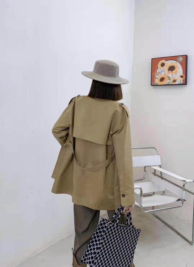 秋装风衣，女装风衣，艾子.抒适