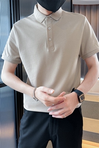 15色主推款2025新色多色短袖T恤翻领光板纯色Polo衫T0257-特P40图片
