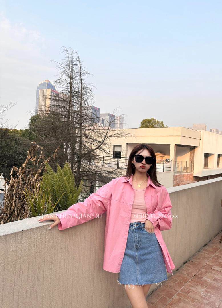 现货新款两件套衬衫，女装衬衫，QIANCHEN 谦晨(1F)