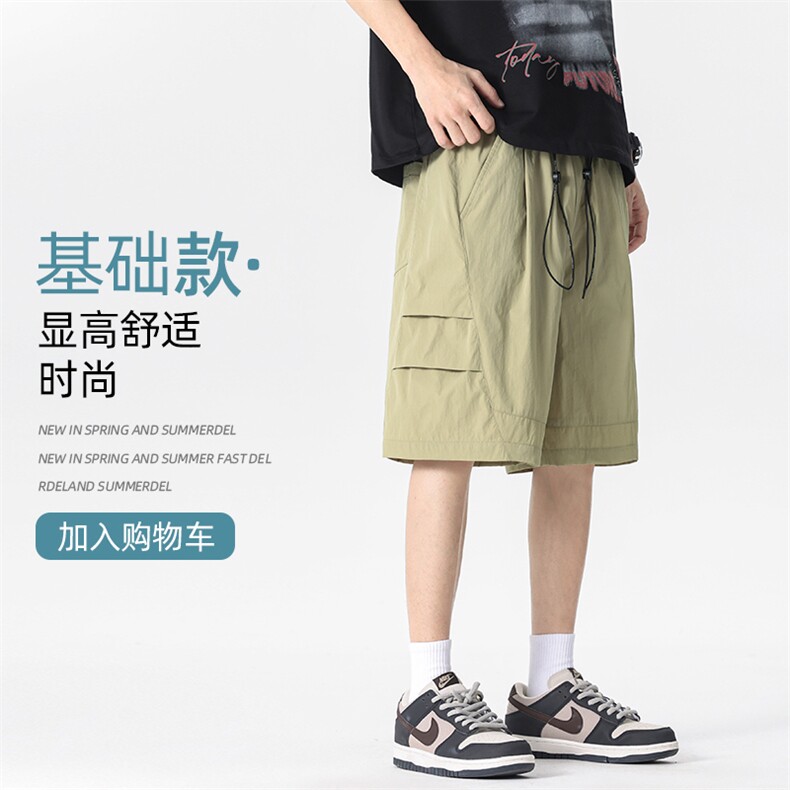 现货夏季工装短裤男ins潮牌休闲百搭潮流痞帅五分裤D02521-P38,男装牛仔裤,星座308B-2