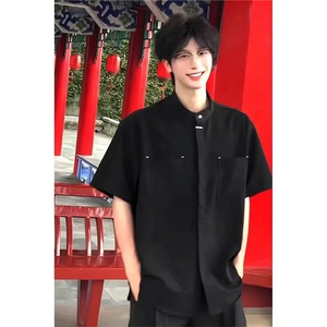 网络图慎用！图片只做展示大货已到新中式立领衬衫78013P48控78