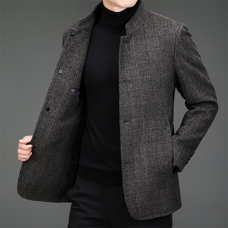 BAMJ-82106钱塘2020-2秋冬季休闲商务中年男士毛呢外套数据好P240,男装毛呢大衣,钱塘207-2